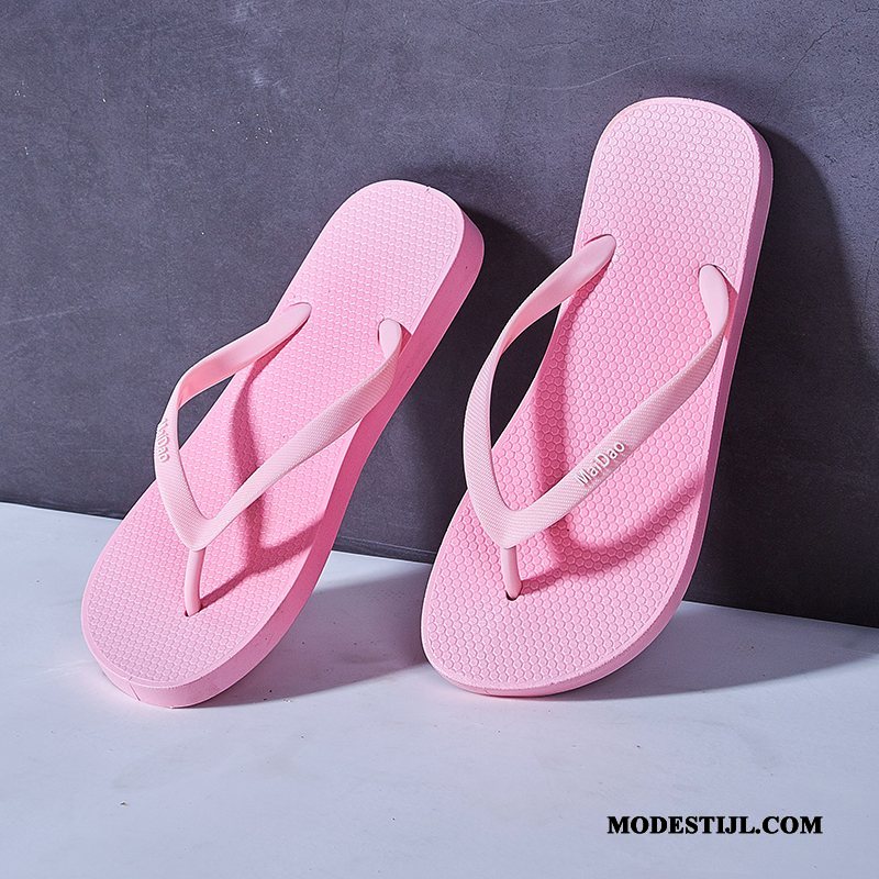 Dames Flip Flops Goedkoop Vrouwen Sandaal Slipper 2019 Zomer Roze