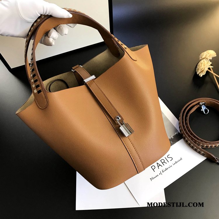 Dames Handtas Sale Vrouwen Messenger Tas Mini Zomer Nieuw Bruine