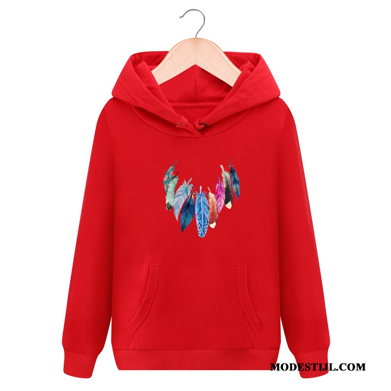 Dames Hoodies Goedkoop Jas Pullover Casual Vrouwen Jasje Wit