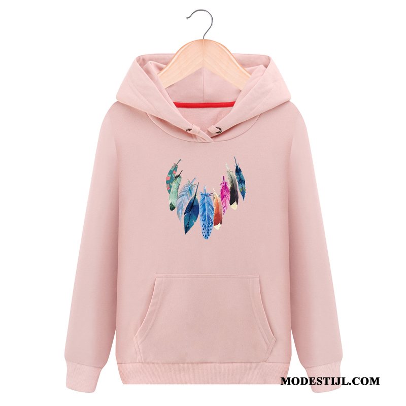 Dames Hoodies Goedkoop Jas Pullover Casual Vrouwen Jasje Wit