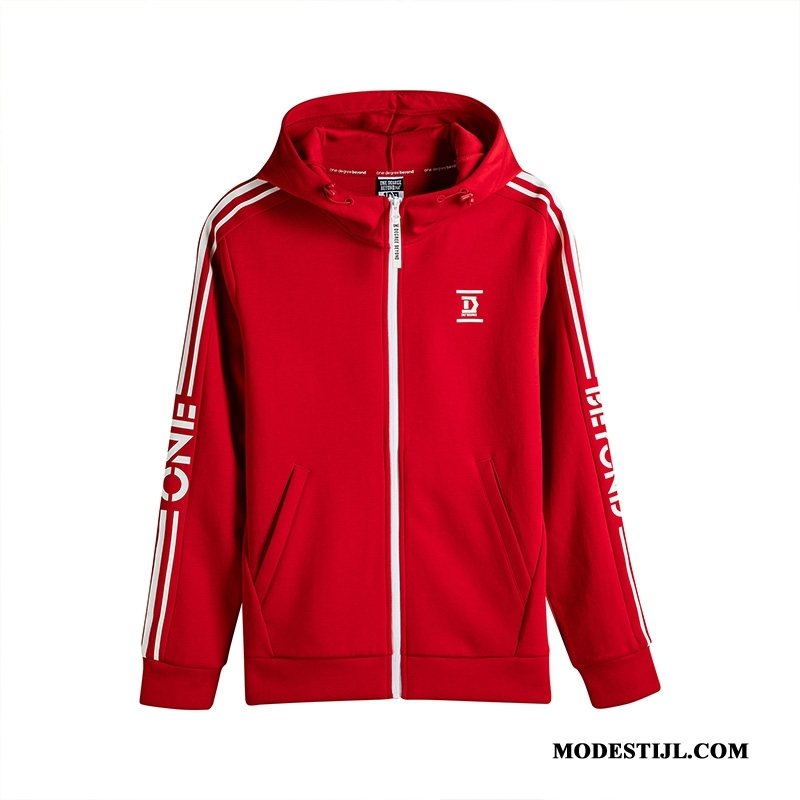 Dames Hoodies Kopen Voorjaar Jasje Casual Vrouwen 2019 Rood