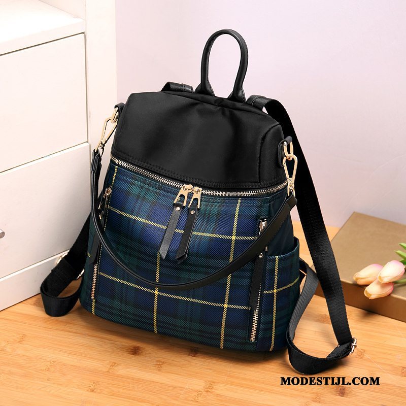 Dames Rugzak Goedkoop Reizen Dual Gebruik Mode Tas Casual Rood