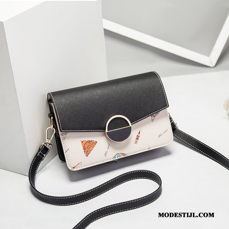 Dames Schoudertas Goedkoop 2019 Nieuw Messenger Tas Eenvoudig Mode Roze