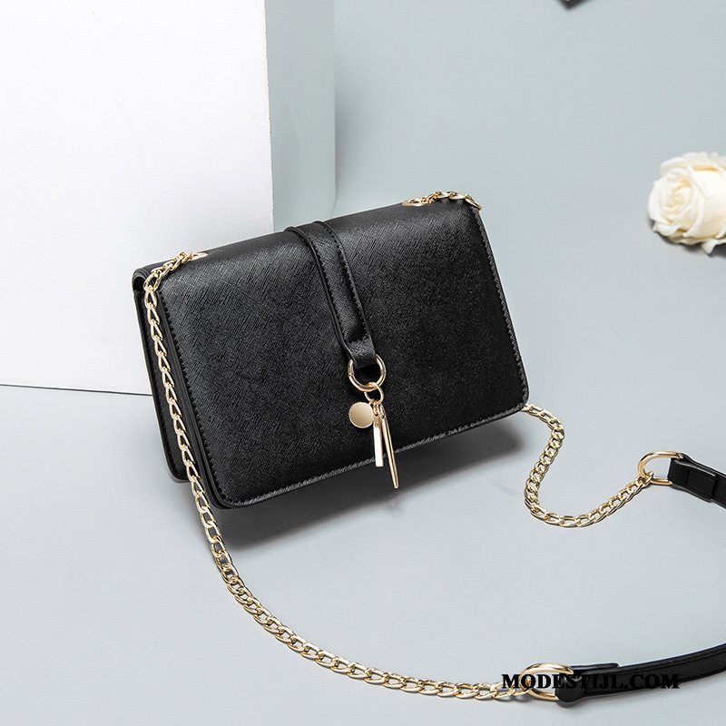 Dames Schoudertas Sale Messenger Tas Nieuw Mini Ketting Trend Grijs