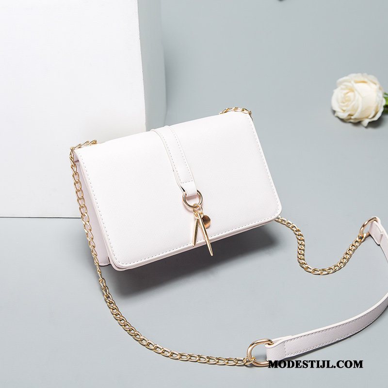 Dames Schoudertas Sale Messenger Tas Nieuw Mini Ketting Trend Grijs