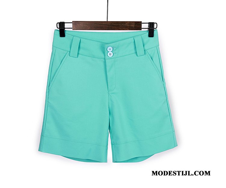 Dames Shorts Goedkoop Pak Broek Grote Maten Vrouwen Trend Groen