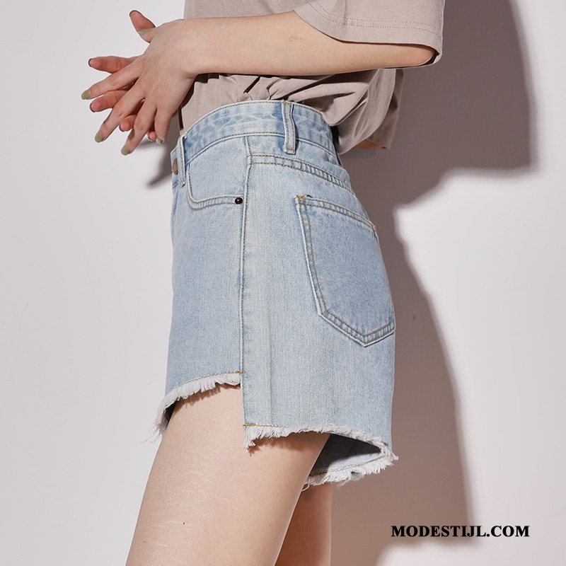 Dames Shorts Kopen Zomer Trend Denim 2019 Losse Blauw Licht