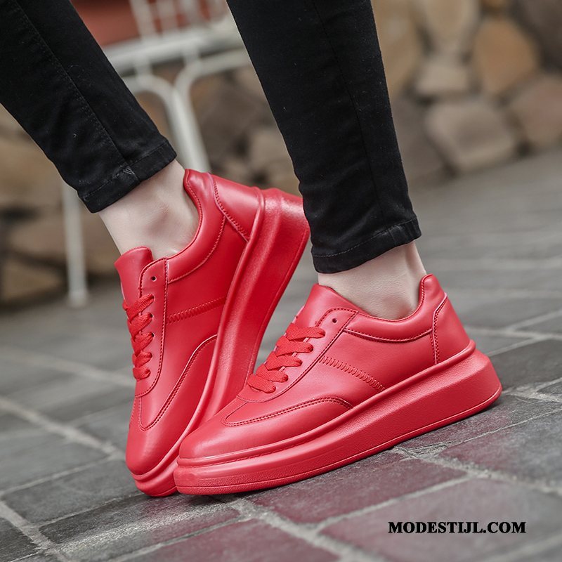 Dames Sportschoenen Kopen Casual Student Groot Vrouwen Voorjaar Rood