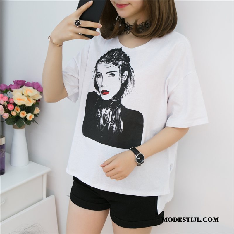 Dames T-shirts Kopen Trend 2019 Nieuw Kant Vrouwen Wit