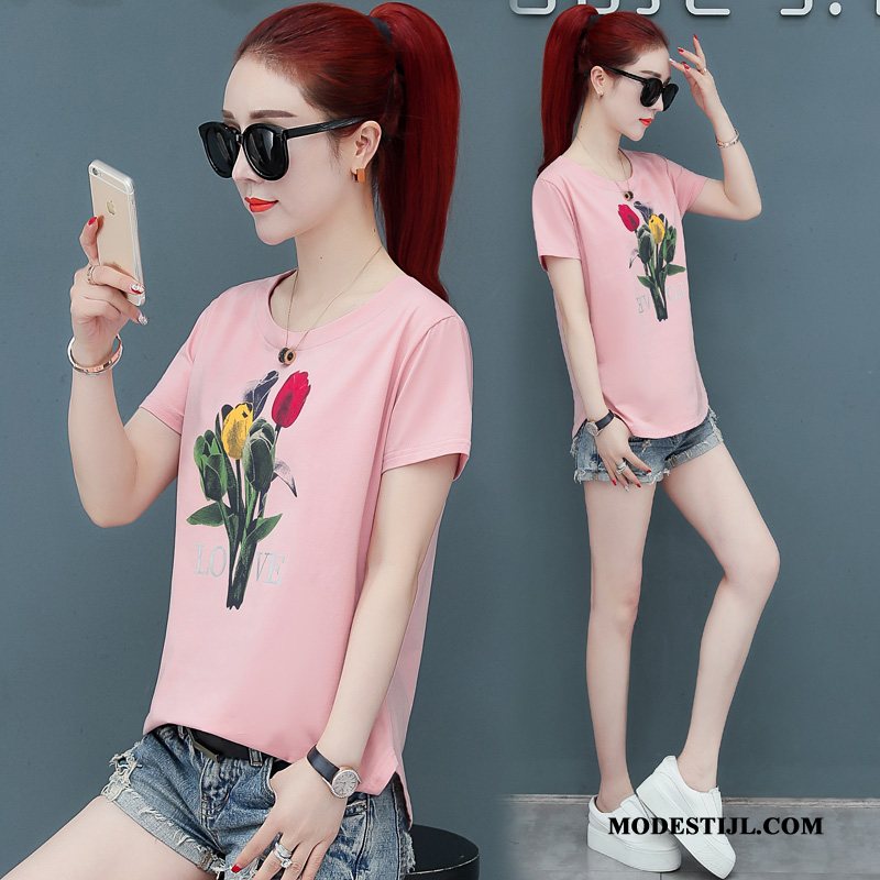 Dames T-shirts Sale Mode Nieuw Jasje Onderhemd 2019 Roze