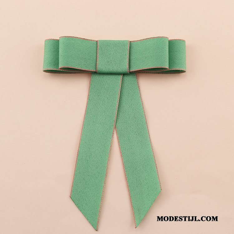 Dames Vlinderdas Online Vrouwen Decoratie Elegante Mini Student Groen