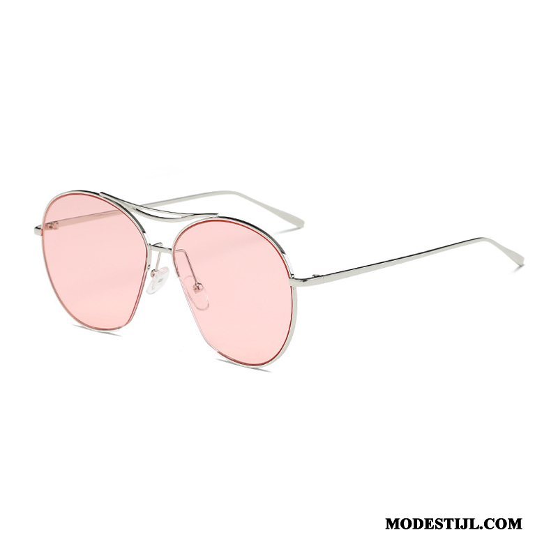 Dames Zonnebrillen Online Bijziendheid Mannen Trend Groot Doorzichtig Blauw Zandkleur Roze Zilver
