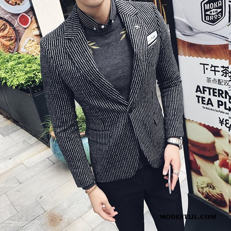 Heren Blazer Goedkoop Mini Mannen Bedrijf Pak 2019 Zwart