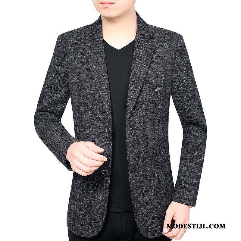 Heren Blazer Sale Nieuw Pak Mannen Herfst 2019 Grijs