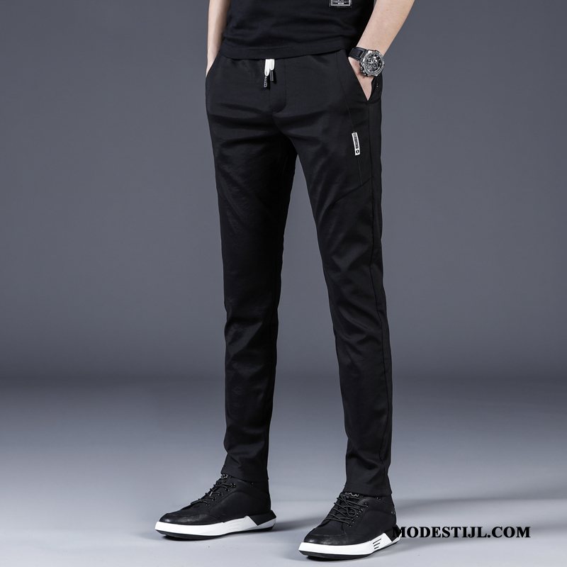 Heren Broeken Kopen Potlood Broek Slim Fit 2019 Casual Broek Mannen Grijs