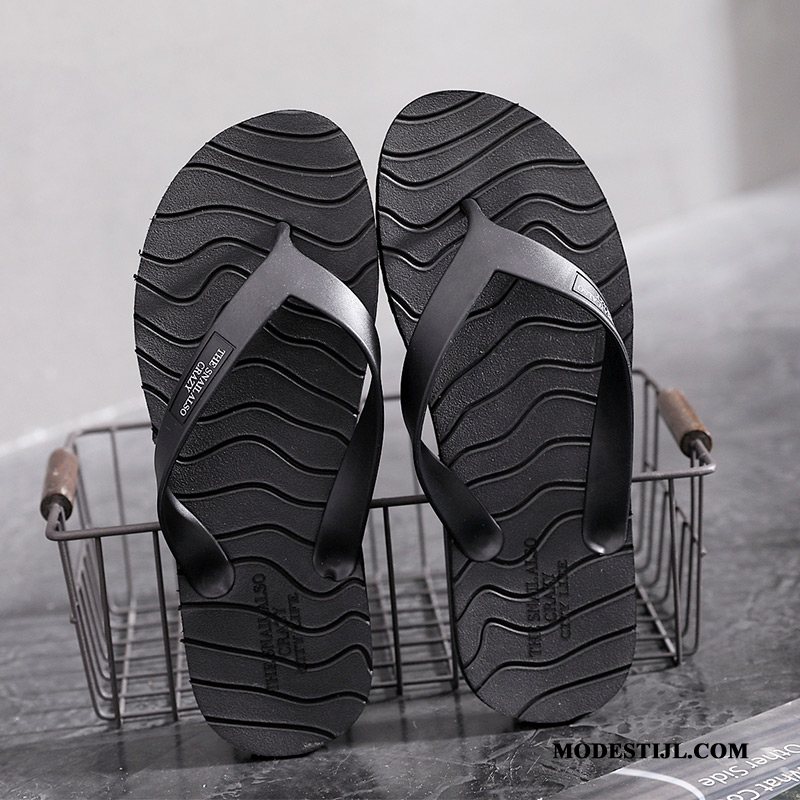 Heren Flip Flops Sale Antislip Zachte Zolen Schoenen 2019 Slipper Zandkleur Bruine