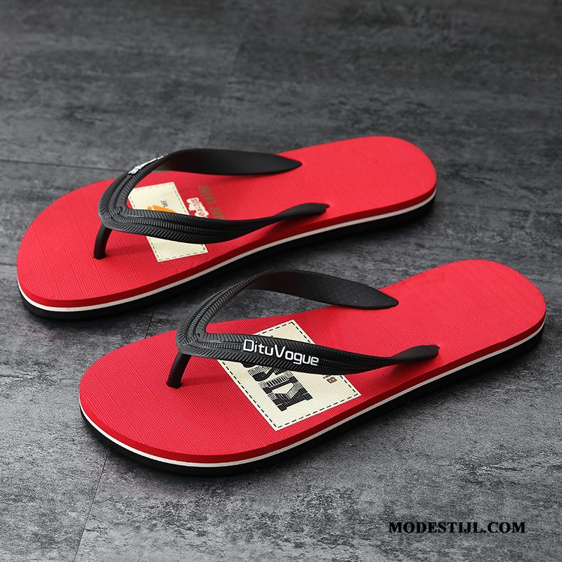 Heren Flip Flops Sale Elke Dag Antislip Sandaal Comfortabele Alle Wedstrijden Groen