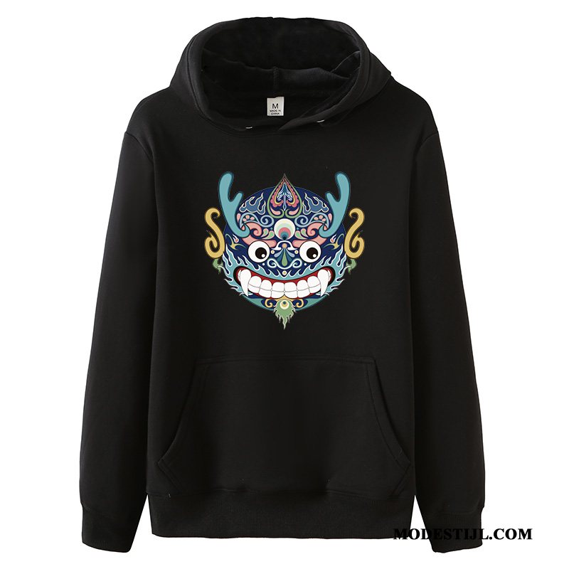 Heren Hoodies Goedkoop Herfst Pullover Jasje Lange Mouwen Grote Maten Rood