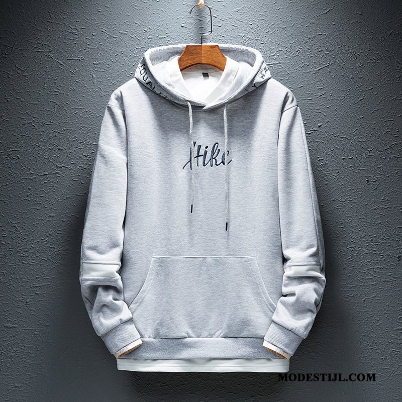 Heren Hoodies Goedkoop Lovers Jas Jasje Trend Student Geel