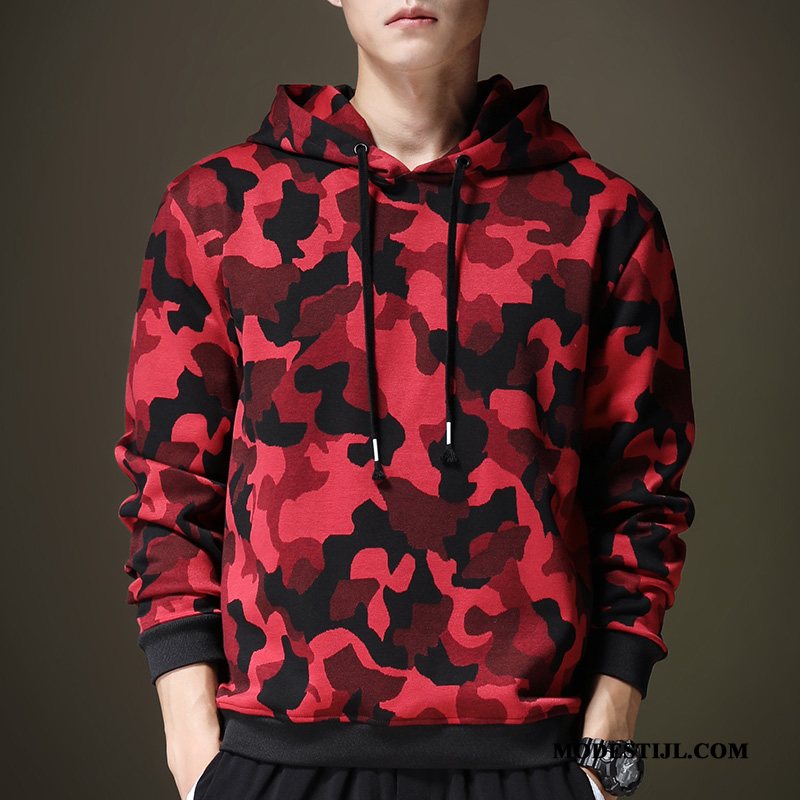 Heren Hoodies Winkel Sportkleding 2019 Nieuw Herfst Mannen Camouflage Groen