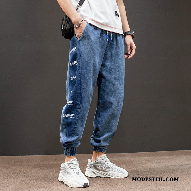 Heren Jeans Online 2019 Losse Mannen Nieuw Streetstyle Zwart