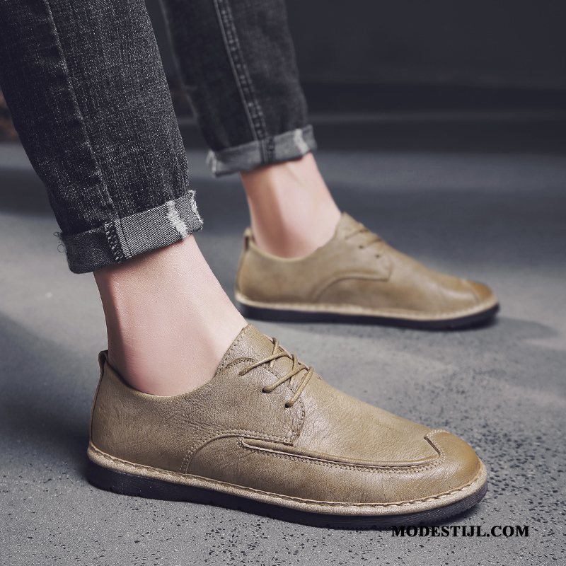 Heren Mocassins Sale Casual Zachte Zolen Trend Bedrijf Brits Zwart