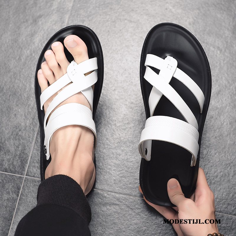 Heren Sandalen Kopen Trend Casual Sandaal Zomer Mannen Zandkleur Zwart