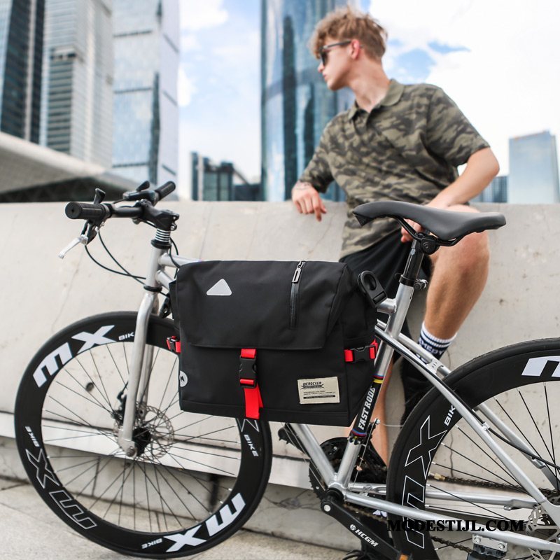 Heren Schoudertas Goedkoop Mannen Straat Schooltas Trend Messenger Tas Blauw