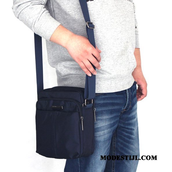 Heren Schoudertas Online Mannen Messenger Tas Casual Mode Oxford Groen