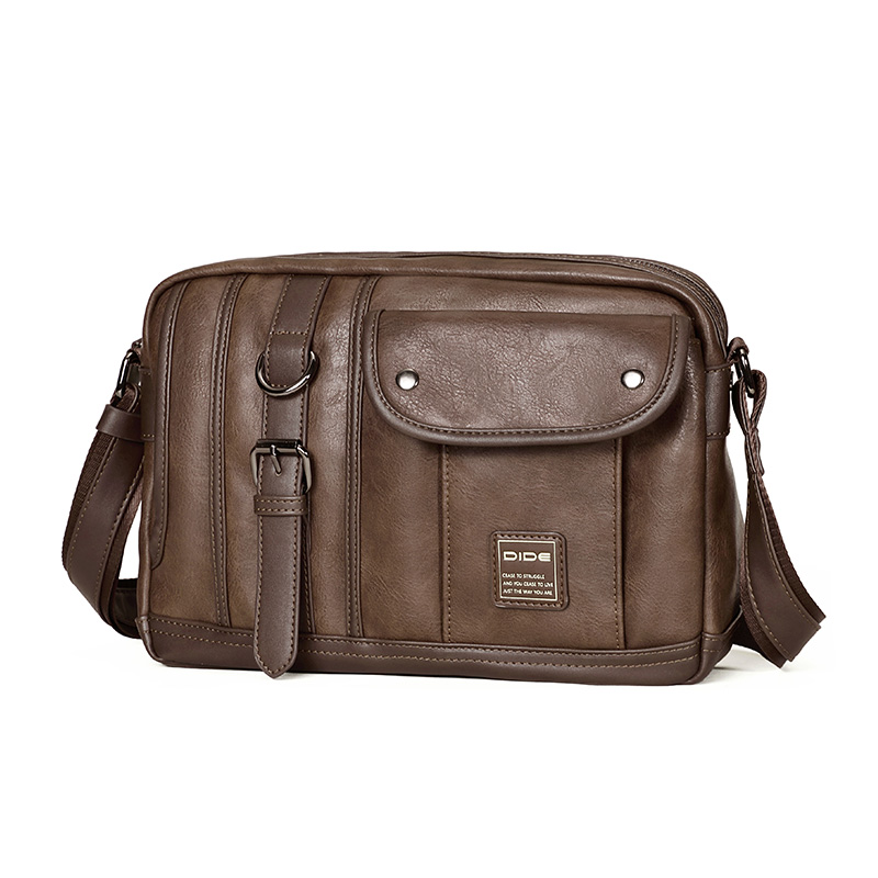 Heren Schoudertas Sale Mode Bruin Messenger Tas Sport Europa Donker