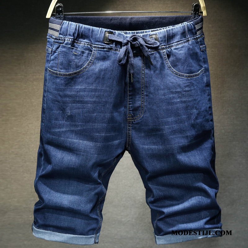 Heren Shorts Kopen Grote Maten Korte Broek Groot Dun Zomer Blauw