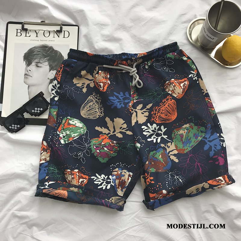 Heren Shorts Online Mannen Lovers Zwembroek Korte Broek Reis Blauw Zandkleur