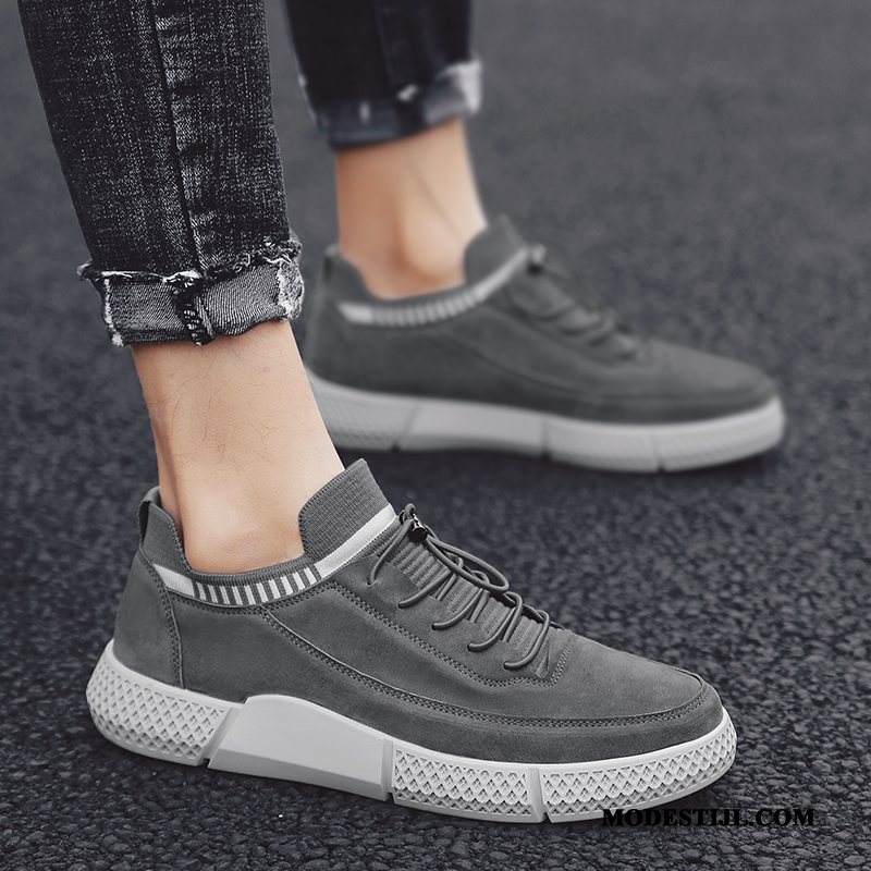 Heren Sportschoenen Goedkoop 2019 Brits Casual Trend Voorjaar Kaki