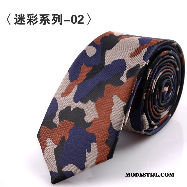 Heren Stropdassen Goedkoop Trend Tas Mannen Mode Mini Camouflage