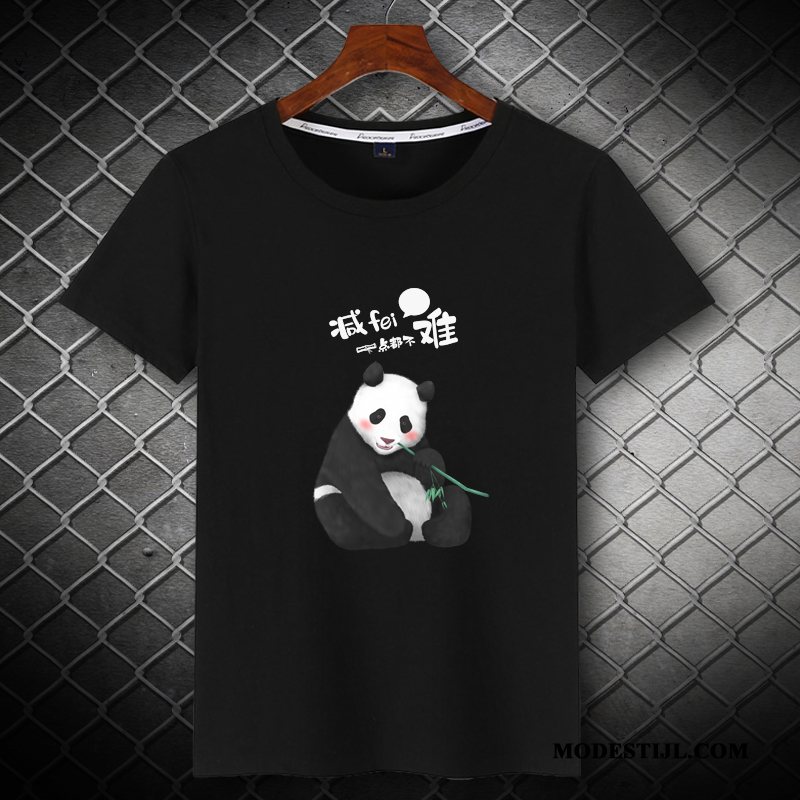 Heren T-shirts Goedkoop Trendy Merk Super Lovers Leggings Mannen Effen Kleur Wit Zwart