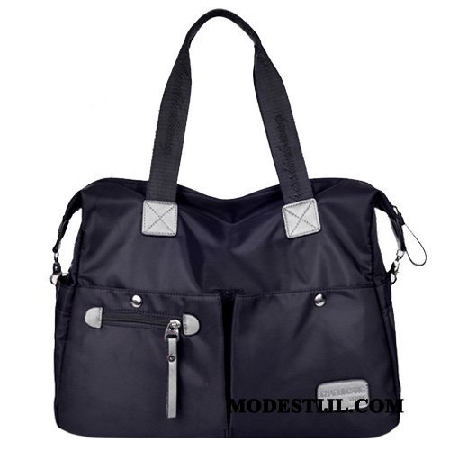 Heren Wandelrugzak Winkel Reistas Business Mannen Nylon Messenger Tas Grijs