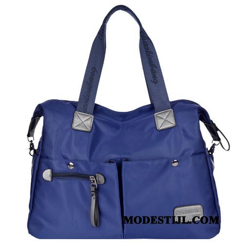 Heren Wandelrugzak Winkel Reistas Business Mannen Nylon Messenger Tas Grijs