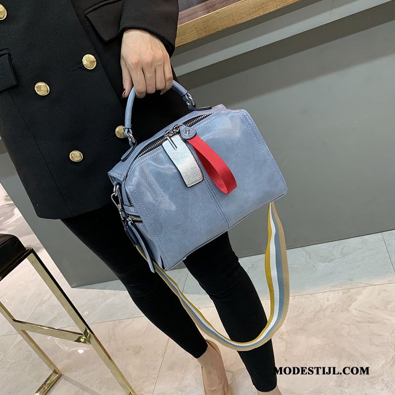 Dames Handtas Goedkoop Messenger Tas 2019 Vintage Alle Wedstrijden Nieuw Blauw