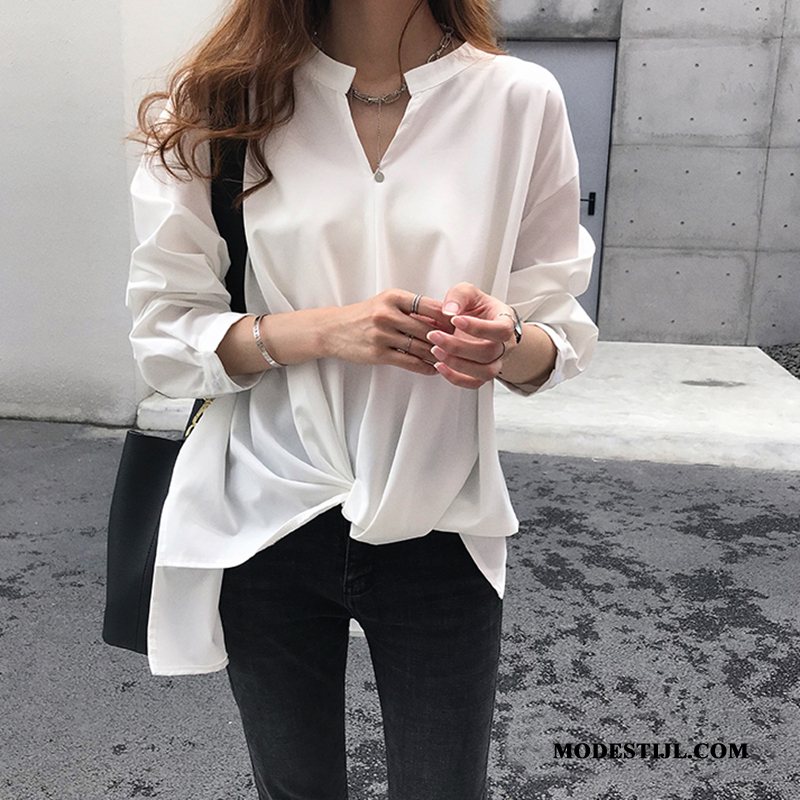 Dames Overhemden Sale 2019 Jasje Nieuw Vrouwen Ontwerp Wit