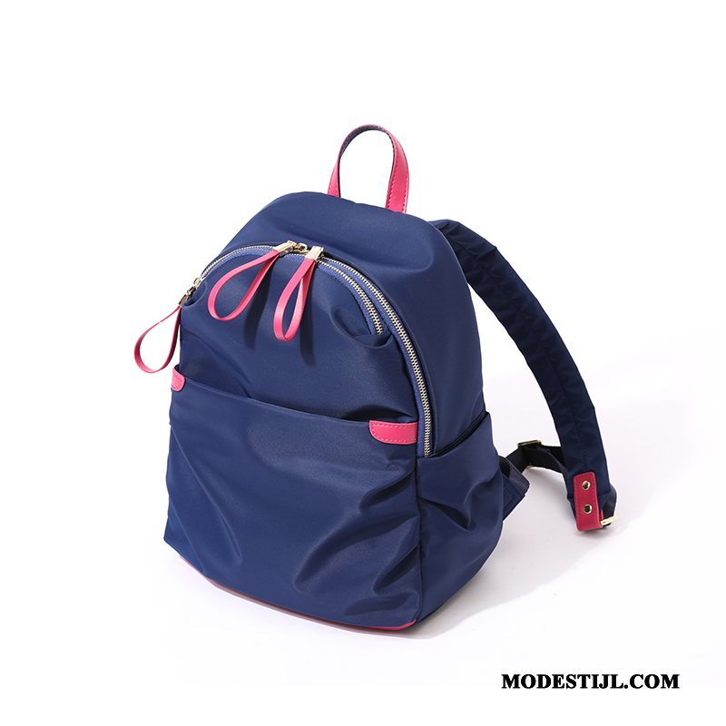 Dames Rugzak Sale Campus Grote Capaciteit Oxford Moeder Tas Blauw