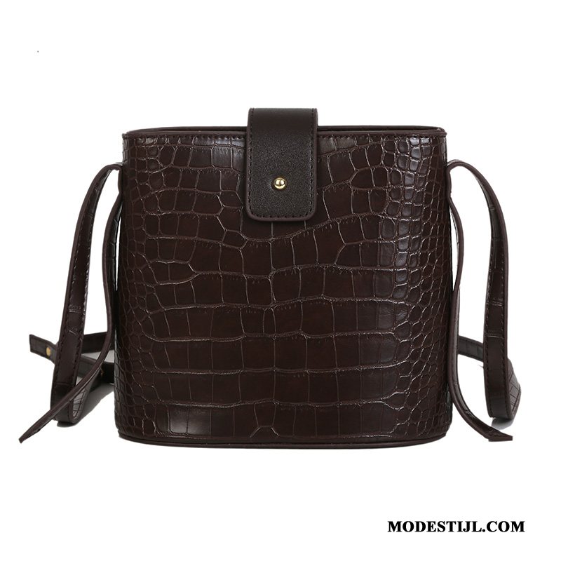 Dames Schoudertas Sale Nieuw Handtas 2019 Trend Mini Bruine