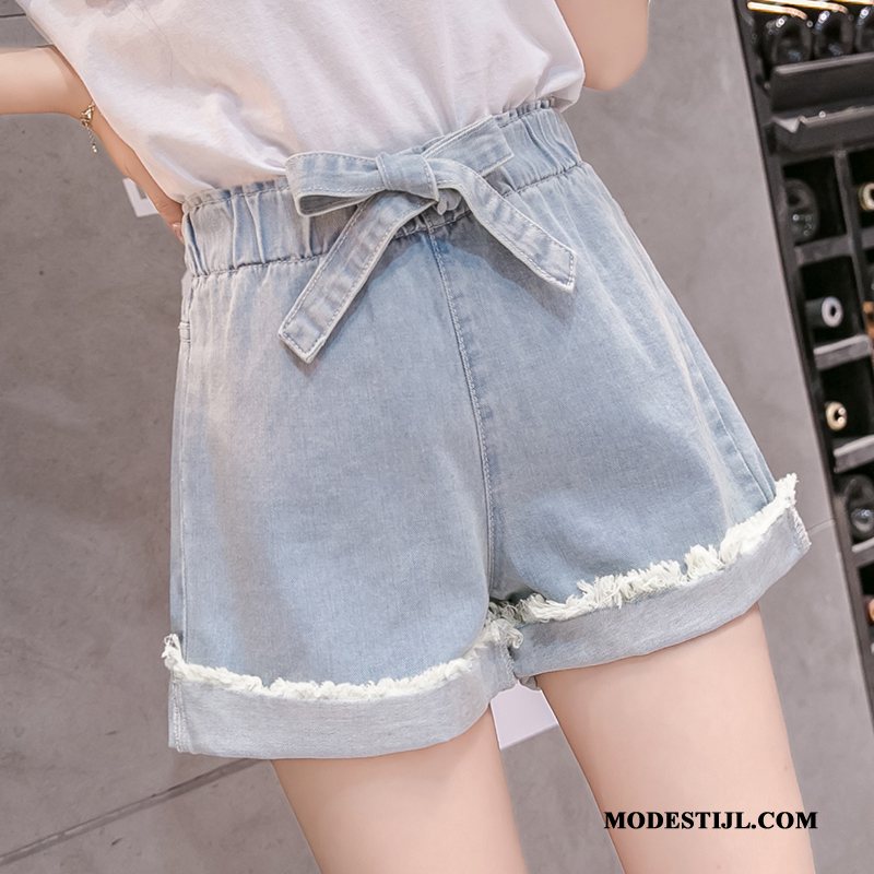 Dames Shorts Goedkoop Student Denim Korte Broek Nieuw Hete Broek Licht