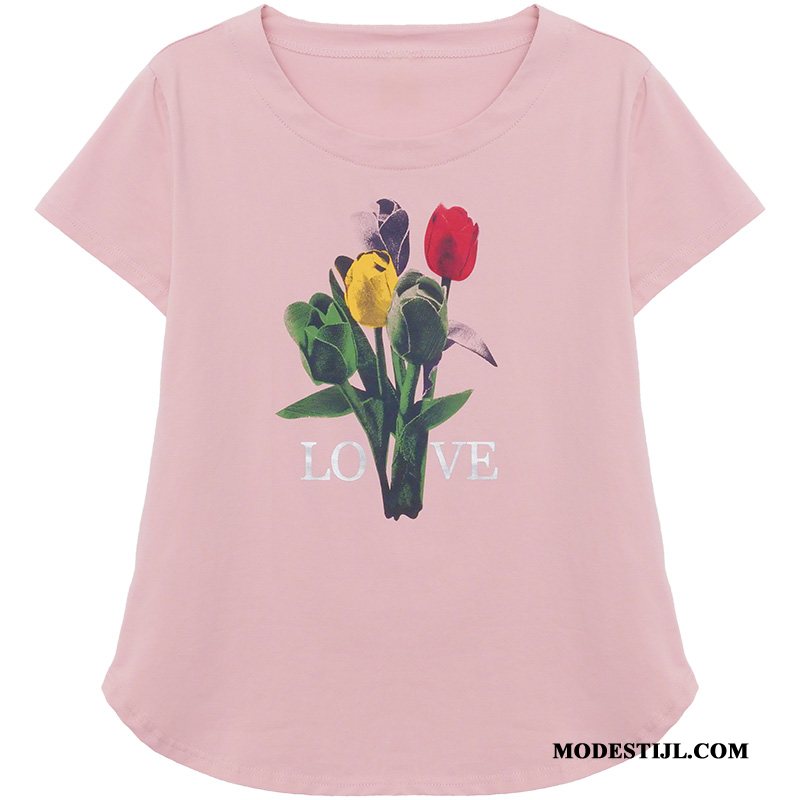 Dames T-shirts Sale Mode Nieuw Jasje Onderhemd 2019 Roze
