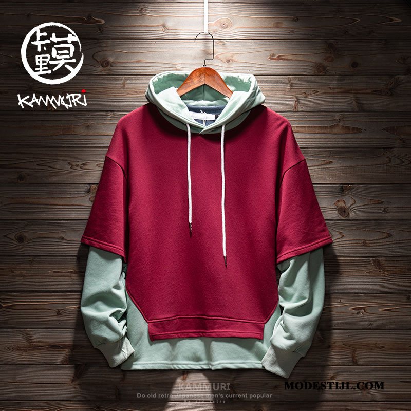 Heren Hoodies Kopen Mannen Nieuw Jas Pullover Jeugd Rood