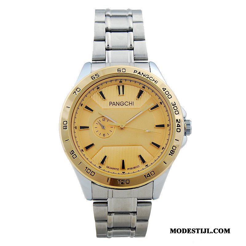 Heren Polshorloge Sale Business Decoratie Nieuw Quartz Horloge Vrouwen Goud