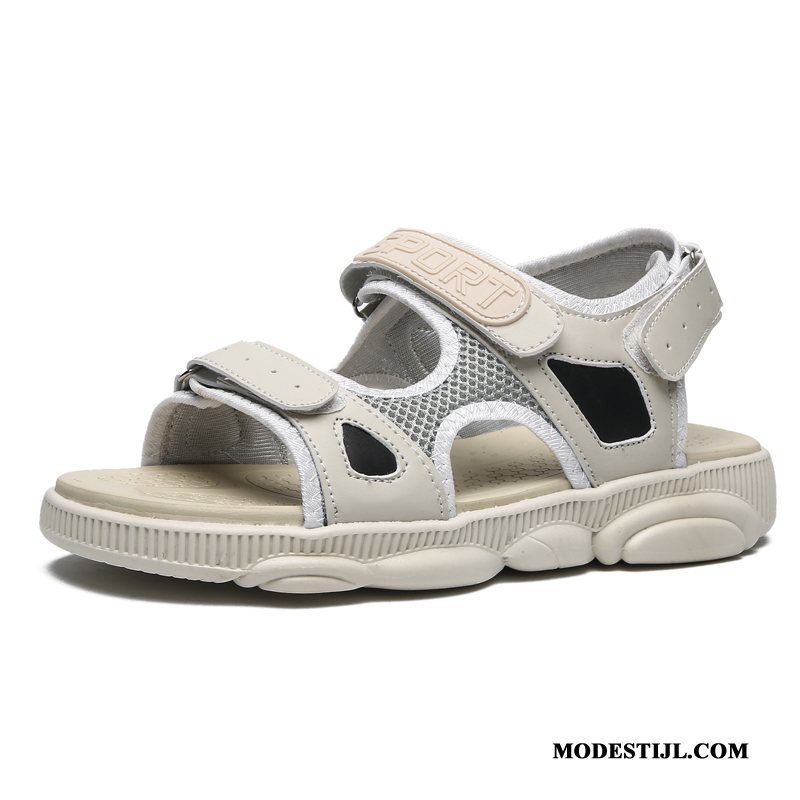 Heren Sandalen Korting Casual Persoonlijk Bovenkleding Mannen 2019 Zandkleur Beige