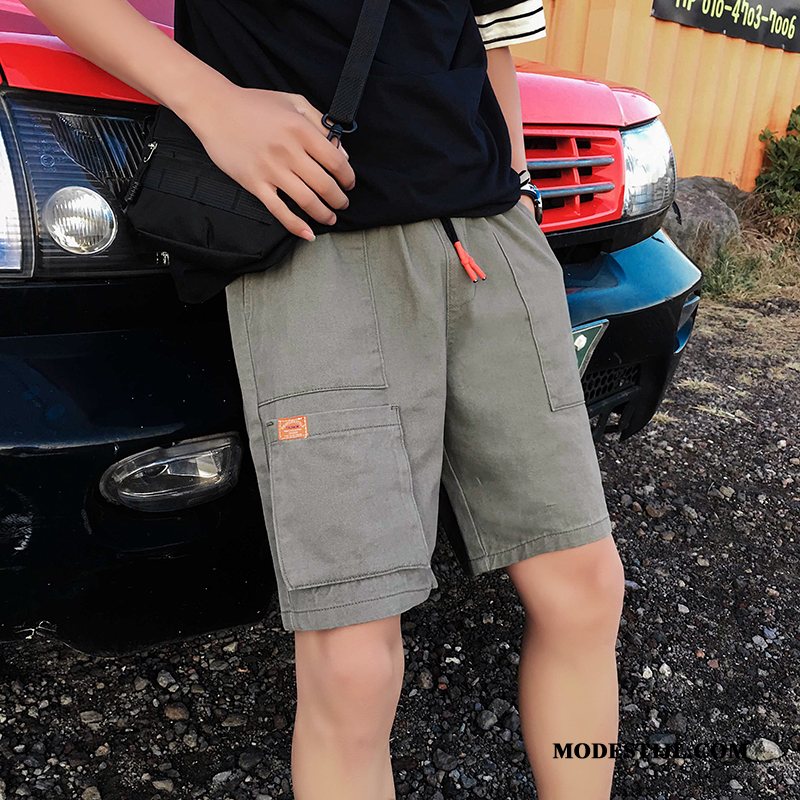 Heren Shorts Goedkoop Casual Korte Broek Mini Mooi Mannen Zandkleur Grijs