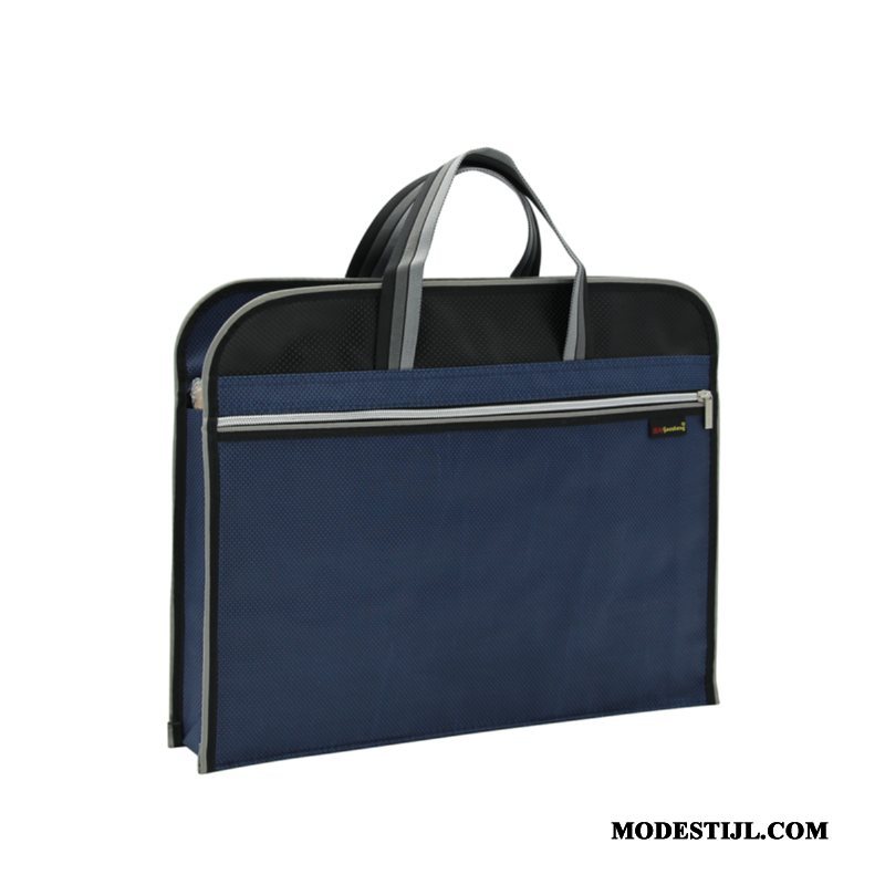 Heren Handtas Sale Vrouwen Rits Aktetas Mannen Blauw Heren Handtas Sale Vrouwen Rits Aktetas Mannen Blauw